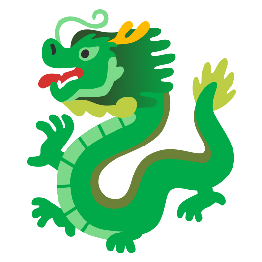 The dragon emoji.