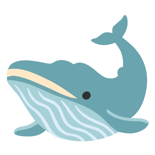 The whale emoji.