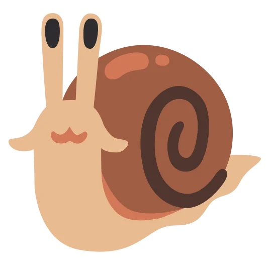 The snail emoji.