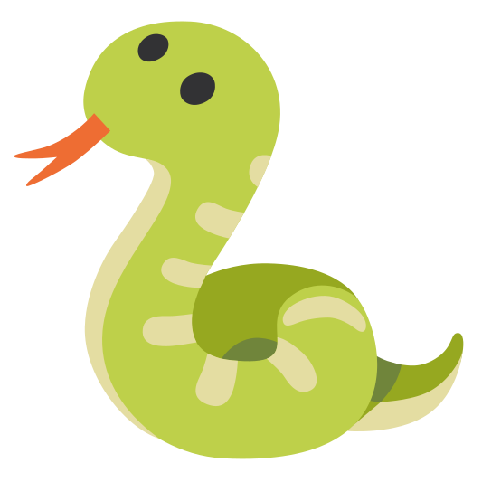 The snake emoji.