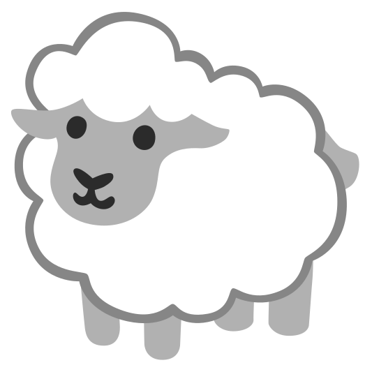 The ewe emoji.