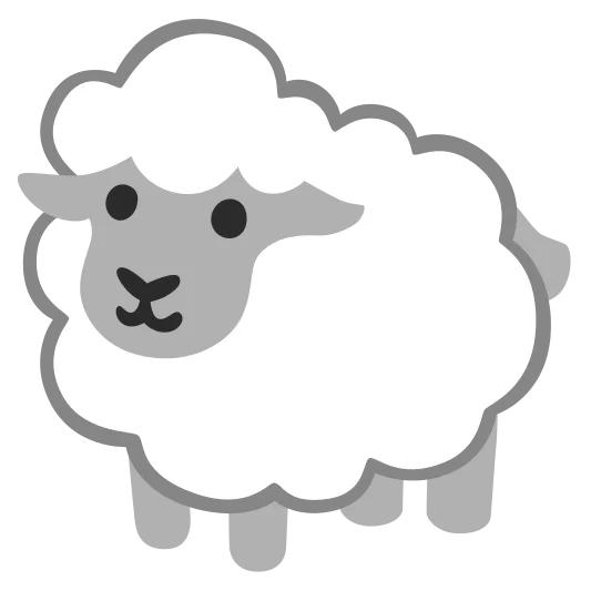 The ewe emoji.