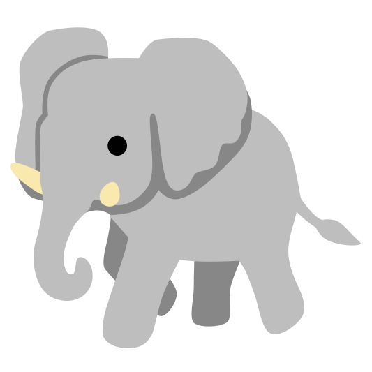 The elephant emoji.