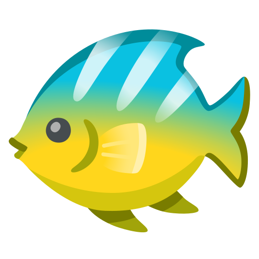 The tropical fish emoji.