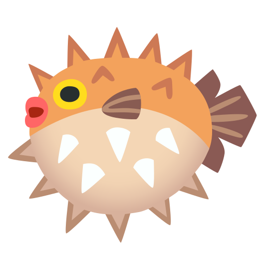 The blowfish emoji.
