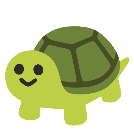 The turtle emoji.
