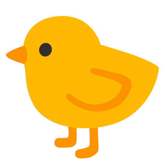 The baby chick emoji.