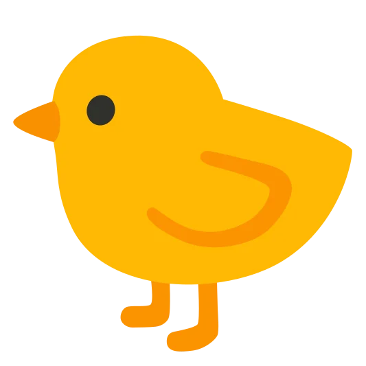 The baby chick emoji.