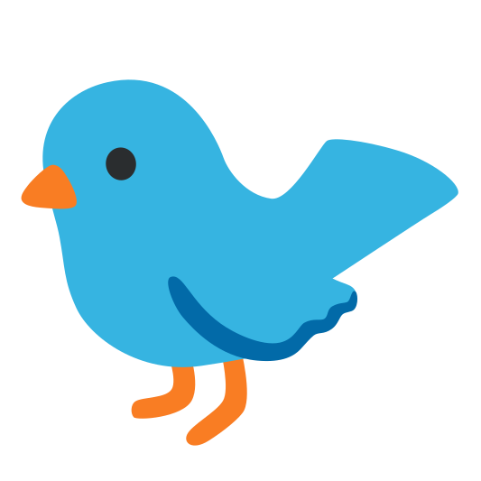 The bird emoji.