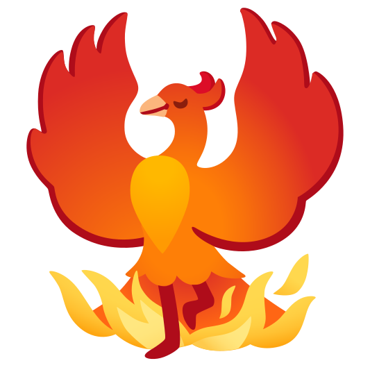 The phoenix emoji.
