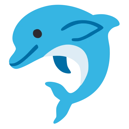 The dolphin emoji.