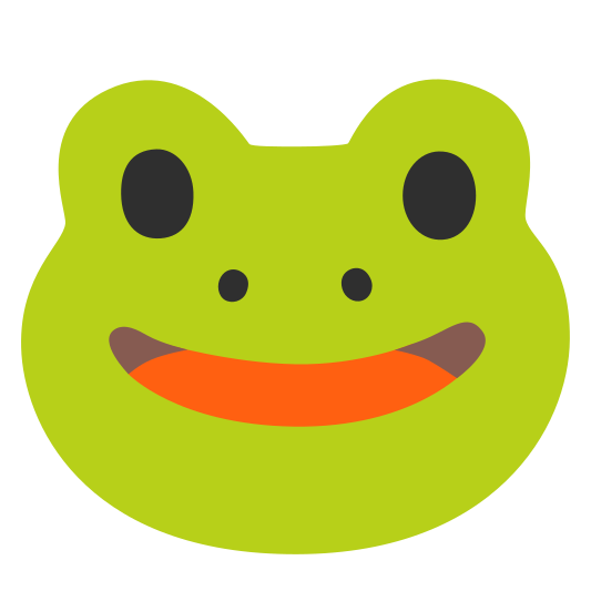 The frog emoji.