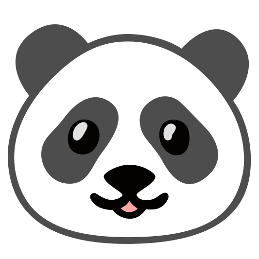 The panda emoji.