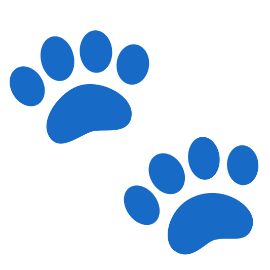 The paw prints emoji.