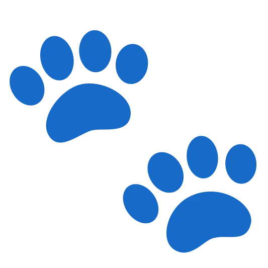 The paw prints emoji.