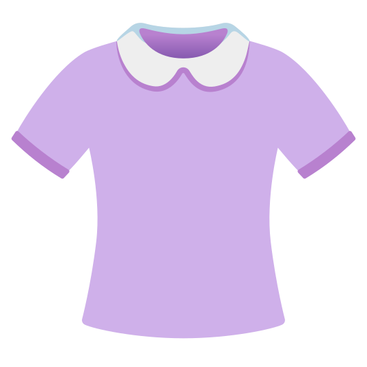 The woman’s clothes emoji.