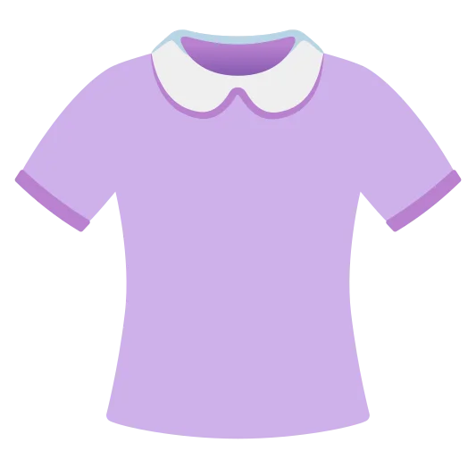 The woman’s clothes emoji.