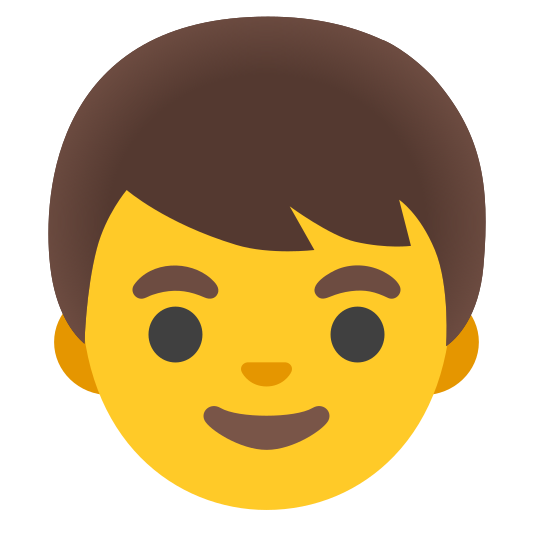 The boy emoji.