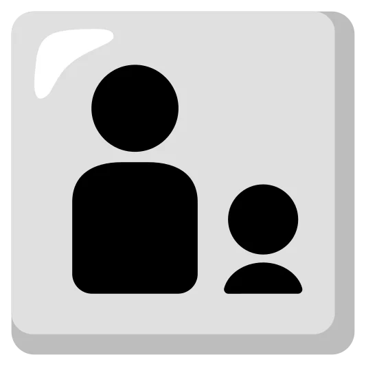 The family: man, boy emoji.
