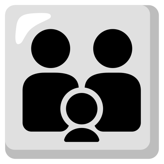 The family: man, man, boy emoji.