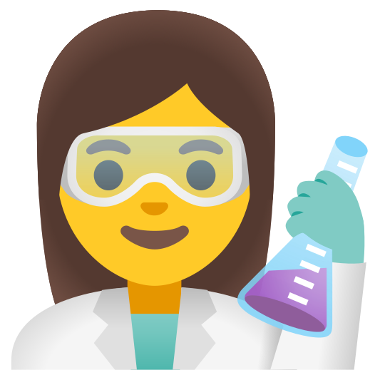 The woman scientist emoji.