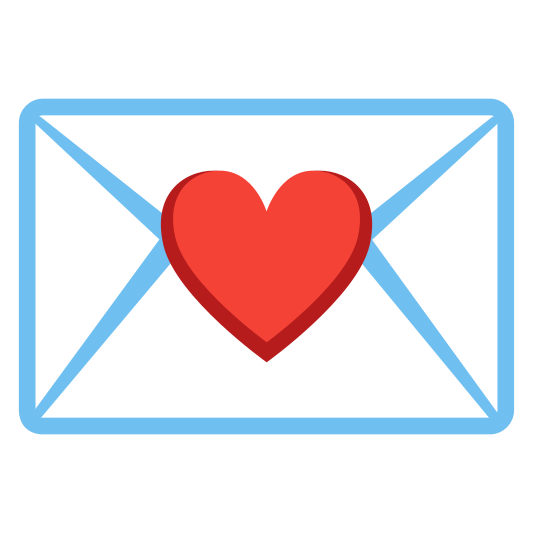 The love letter emoji.