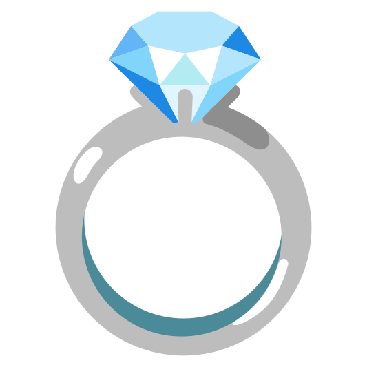 The ring emoji.