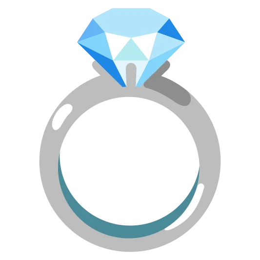 The ring emoji.