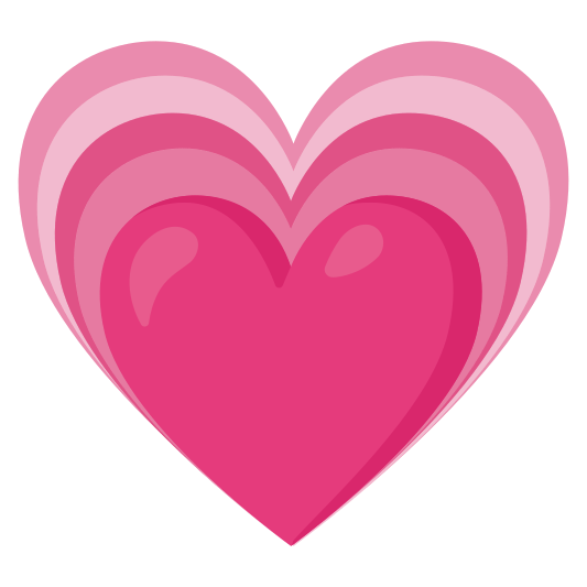 The growing heart emoji.
