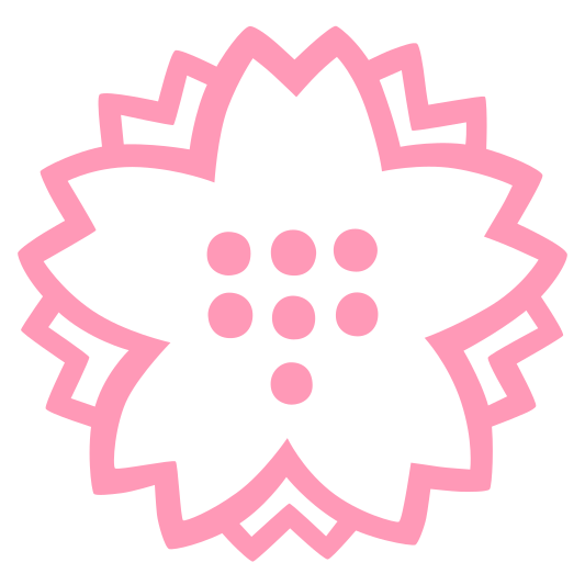 The white flower emoji.