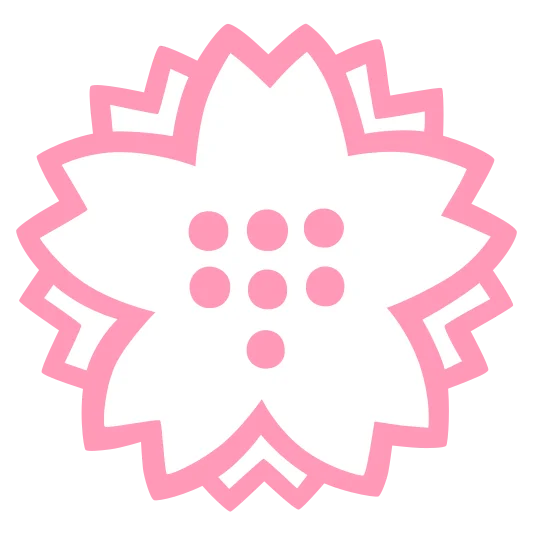 The white flower emoji.
