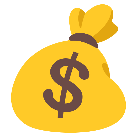 The money bag emoji.