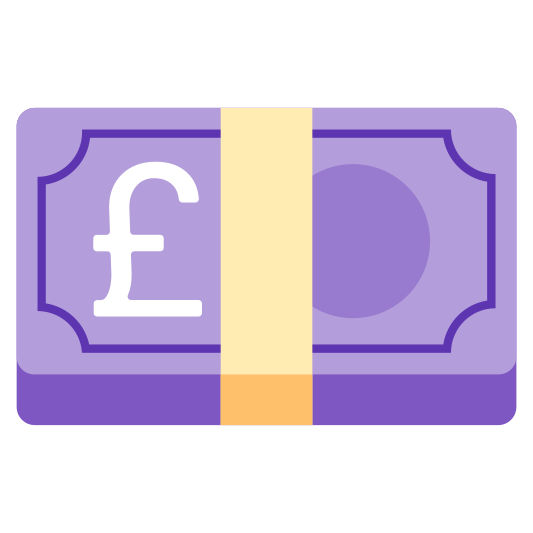 The pound banknote emoji.