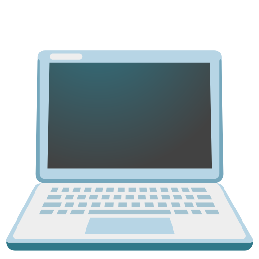 A laptop personal computer, used for a variety of purposes including productivity, browsing the internet, and gaming.