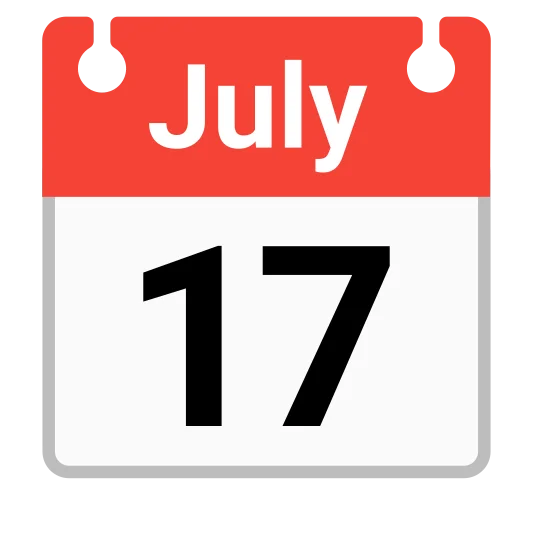 A tear-off calendar showing a specific date.