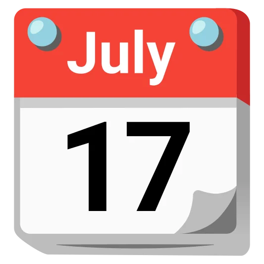 A tear-off calendar showing a specific date.