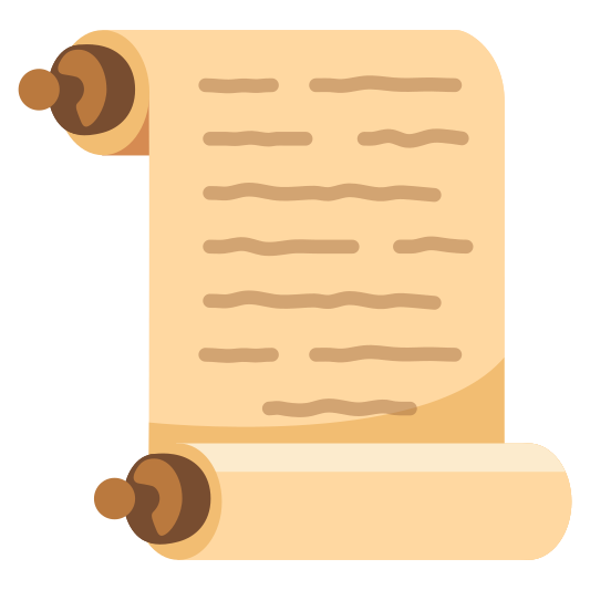 The scroll emoji.
