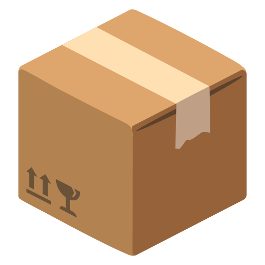 The package emoji.