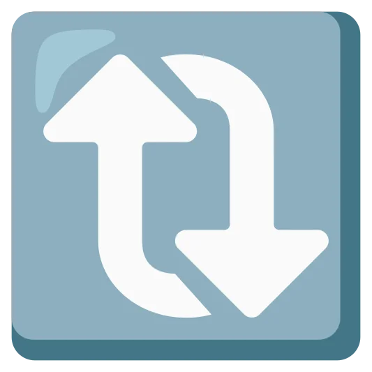 The clockwise vertical arrows emoji.
