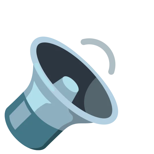 The speaker medium volume emoji.