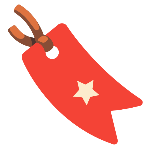 The bookmark emoji.