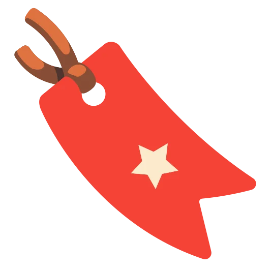 The bookmark emoji.