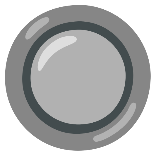 The radio button emoji.