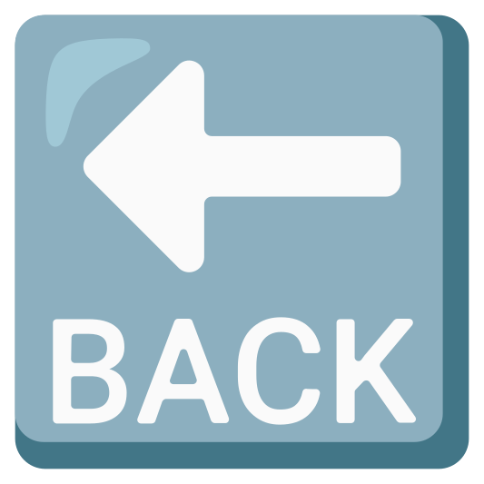 The back arrow emoji.