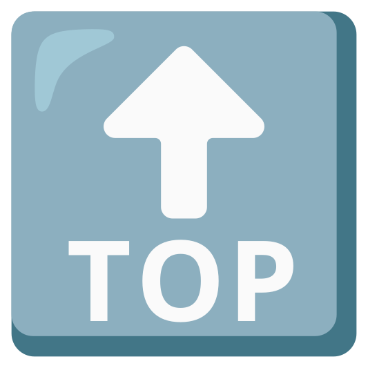 The top arrow emoji.