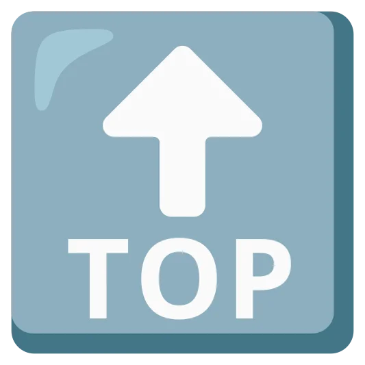 The top arrow emoji.