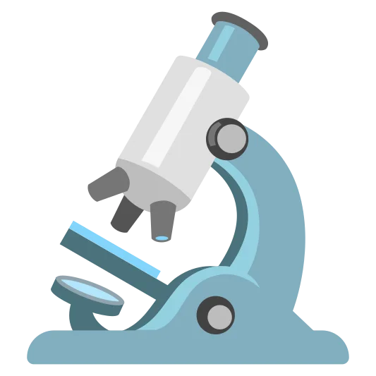 The microscope emoji.