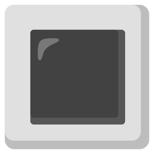 The white square button emoji.