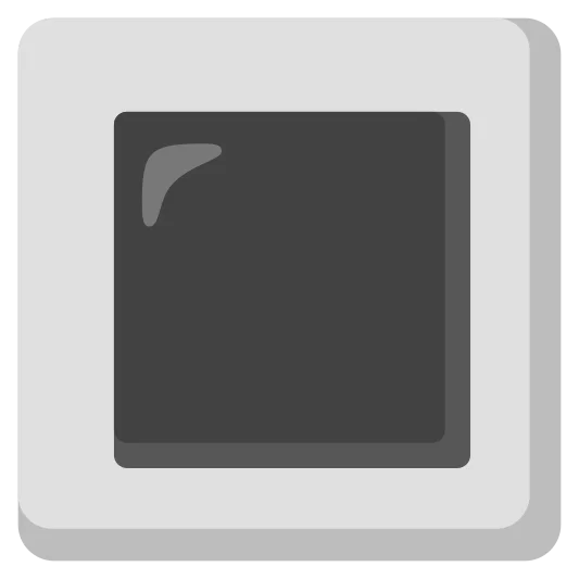 The white square button emoji.