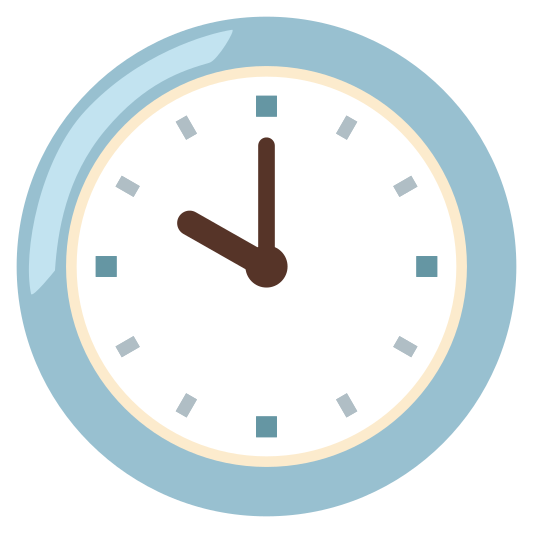 The ten o’clock emoji.